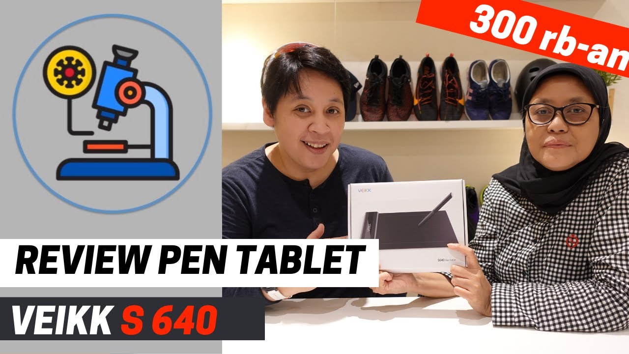 Review Pen tablet Veikk S640 Indonesia, Direview oleh guru matematika, Pen tablet 300rb? worth it?
